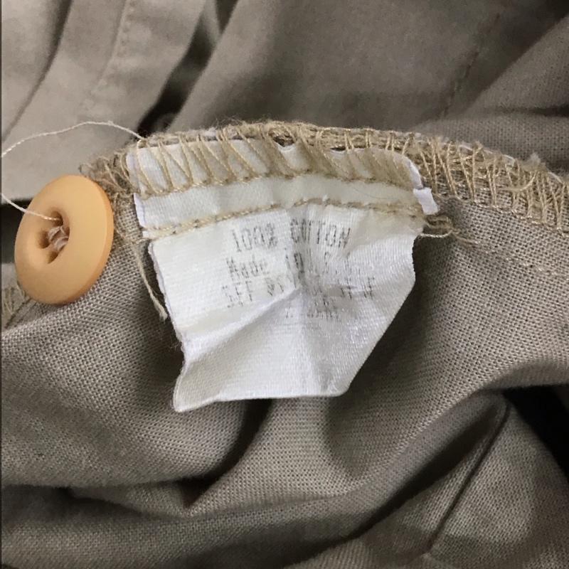 エクストララージ XLARGE シャツ、ブラウス 半袖 USA製 M 無地 ベージュ / ベージュ /  メンズ USED 古着 中古 10134524