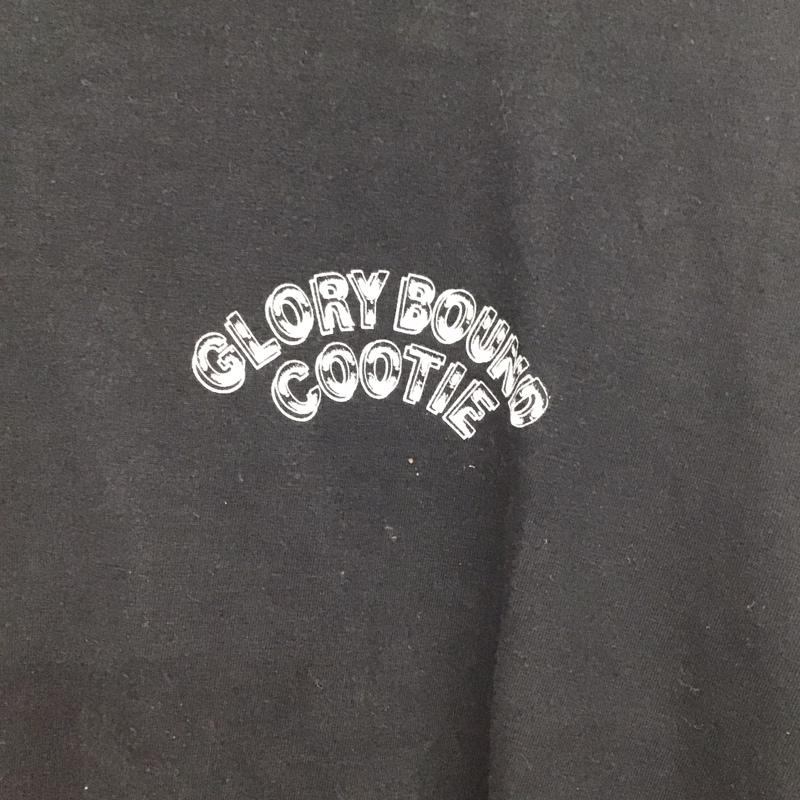 クーティー COOTIE Tシャツ 半袖 半袖カットソー プリントTシャツ クルーネックカットソー M プリント 黒 / ブラック /  メンズ USED 古着 中古 10131148
