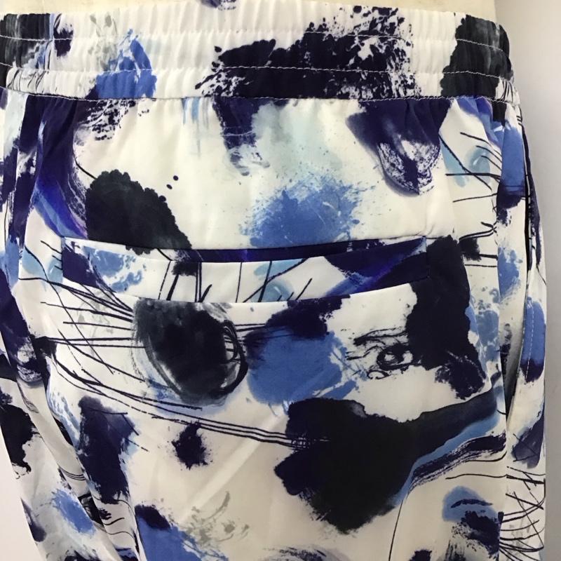 フォーワンセブンバイエディフィス 417 BY EDIFICE パンツ ワークパンツ、ペインターパンツ 21-030-312-3024-2-0 ワイドパンツ カジュアルパンツ ワークパンツ L 総柄 マルチカラー / マルチカラー /  メンズ USED 古着 中古 10112706