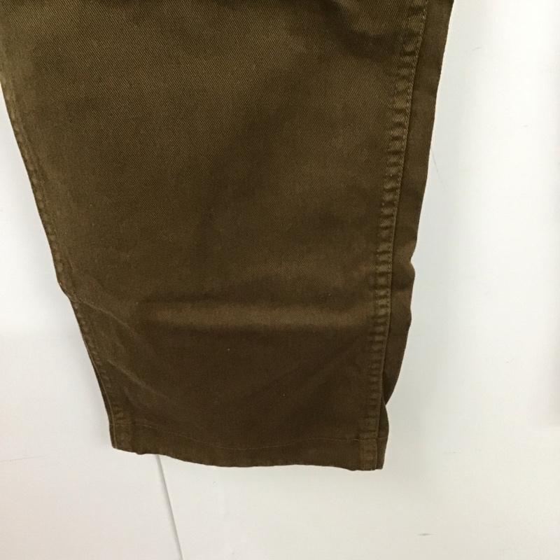 グラミチ GRAMICCI パンツ ワークパンツ、ペインターパンツ カジュアルパンツ ワークパンツ ワイドパンツ S 無地 茶 / ブラウン /  メンズ USED 古着 中古 10117666