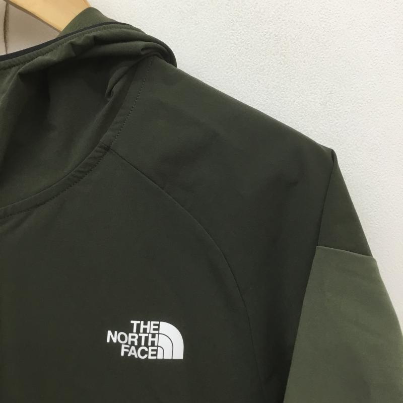 ザノースフェイス THE NORTH FACE ジャケット、上着 ジャケット、ブレザー APEX Flex Hoodie エイペックスフレックスフーディ NP72381 タグ付 M ロゴ、文字 緑 / グリーン /  メンズ USED 古着 中古 10105907