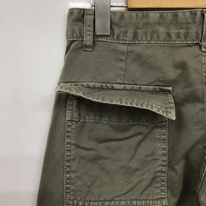 ザラ ZARA パンツ ワークパンツ、ペインターパンツ 36 無地 カーキ / カーキ /  レディース USED 古着 中古 10150481
