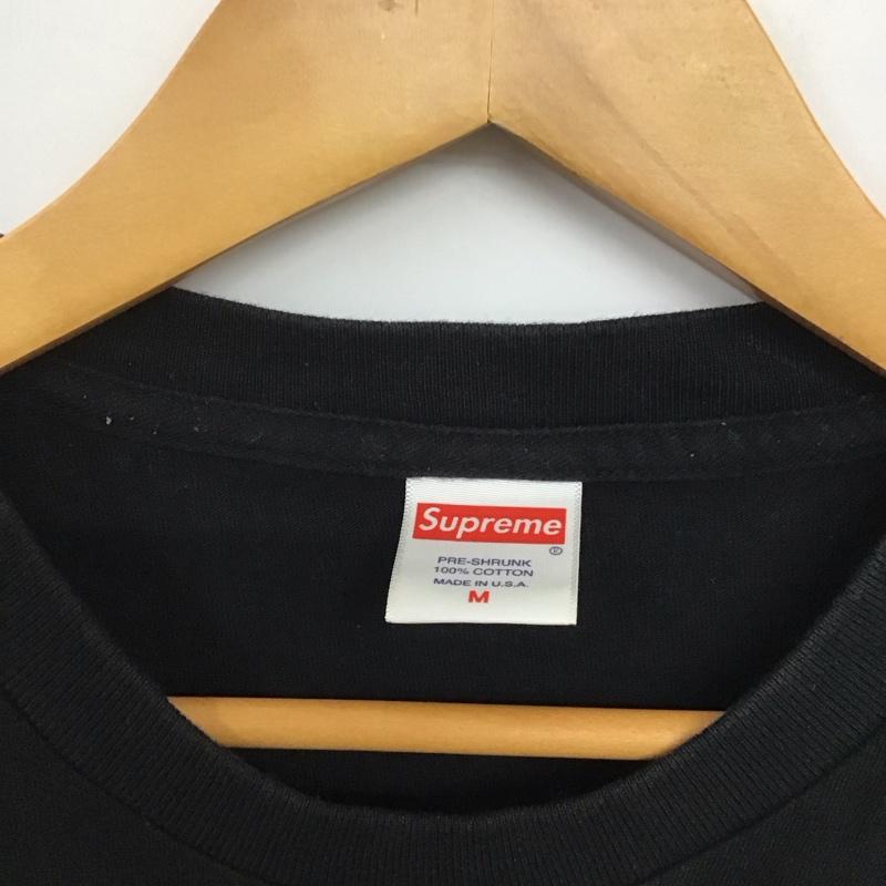 シュプリーム Supreme Tシャツ 半袖 KAWS Chalk Logo Tee 21SS M ロゴ、文字 黒 / ブラック /  メンズ USED 古着 中古 10144020