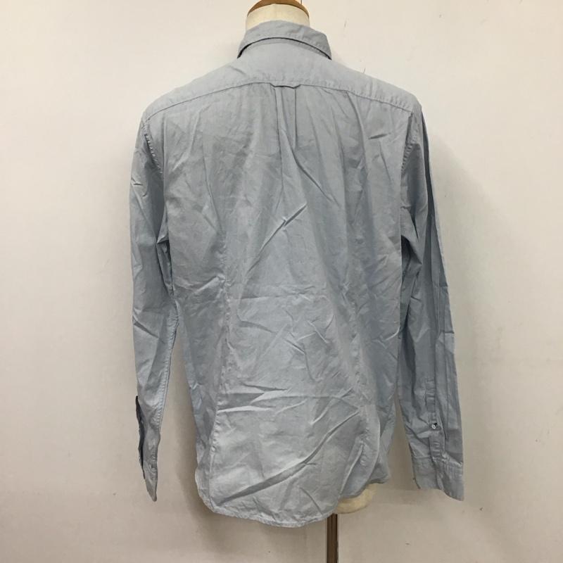 ティンバーランド Timberland シャツ、ブラウス 長袖 XL 無地 水色 / ライトブルー /  メンズ USED 古着 中古 10121883