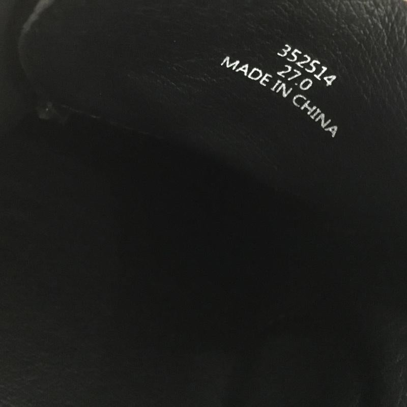 ジーユー GU カジュアルシューズ カジュアルシューズ 352514 チャンキーソールプレーントゥシューズ フェイクレザー 27cm UNDERCOVER 27.0cm 無地 黒 / ブラック /  メンズ USED 古着 中古 10139980