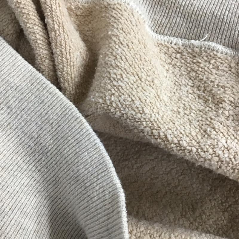 ウエアハウス WAREHOUSE トレーナー 長袖 長袖トレーナー スウェット クルーネック プルオーバー 44 無地 ベージュ / ベージュ /  メンズ USED 古着 中古 10144864