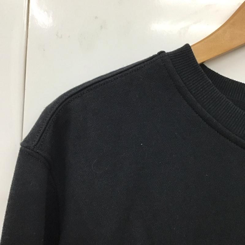 バンズ VANS トレーナー 長袖 長袖トレーナー スウェット クルーネック プルオーバー M ロゴ、文字 黒 / ブラック /  メンズ USED 古着 中古 10131503