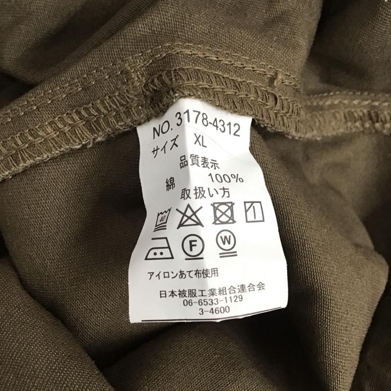 ディッキーズ Dickies サロペット・オーバーオール サロペット、オーバーオール MacHouse オーバーオール オールインワン XL 無地 カーキ / カーキ /  メンズ USED 古着 中古 10124924