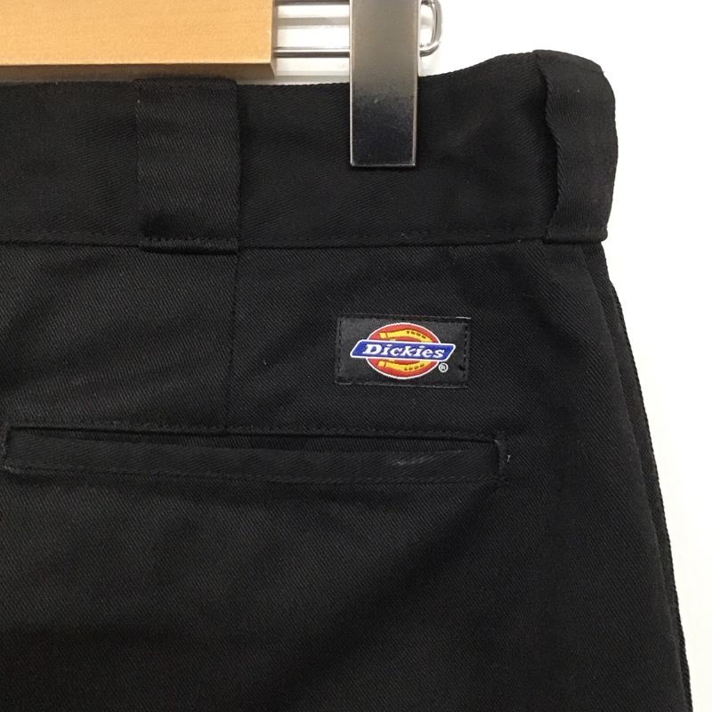 ディッキーズ Dickies パンツ ワークパンツ、ペインターパンツ ワークパンツ ワイドパンツ カジュアルパンツ 36インチ 無地 黒 / ブラック /  メンズ USED 古着 中古 10143133