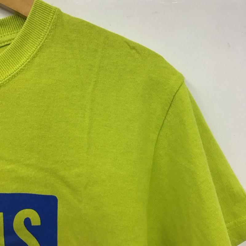 チャムス CHUMS Tシャツ 半袖 S プリント 黄緑 / イエローグリーン /  メンズ USED 古着 中古 10131352