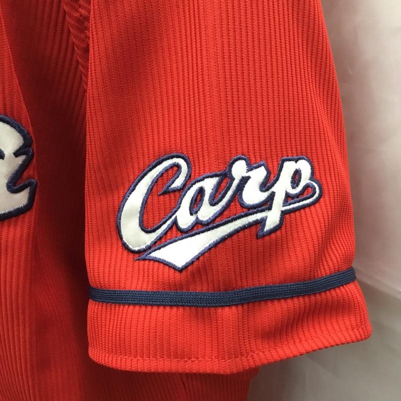 デサント DESCENTE シャツ、ブラウス 半袖 DOR-H5009A 広島東洋カープ CHONO 5 ユニフォーム L ロゴ、文字 赤 / レッド /  メンズ USED 古着 中古 10109639