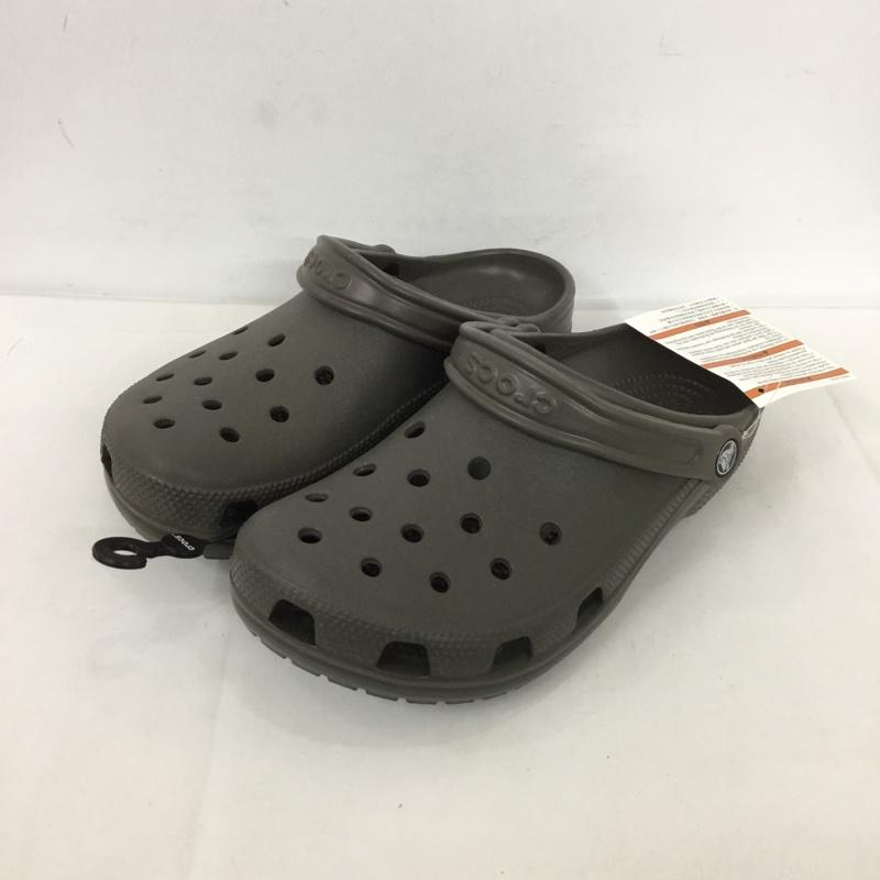 クロックス crocs サンダル サンダル クロックバンド 27cm 27.0cm 無地 茶 / ブラウン /  メンズ USED 古着 中古 10125479