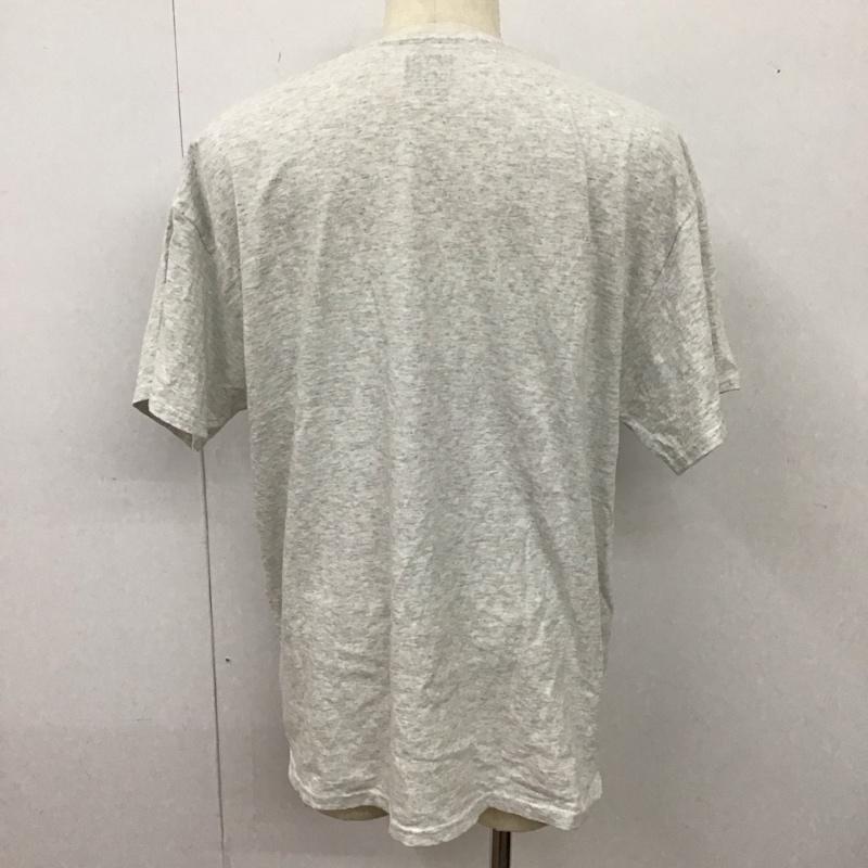 バンブーシュート BAMBOO SHOOTS Tシャツ 半袖 半袖カットソー プリントTシャツ クルーネックカットソー XL プリント 青 / ブルー /  メンズ USED 古着 中古 10114685