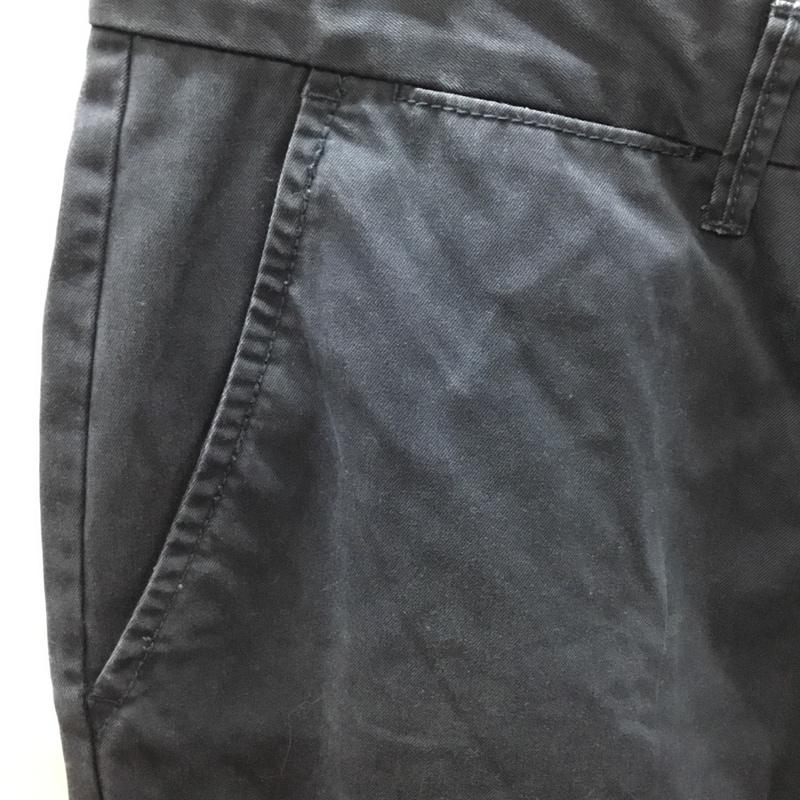 トミーヒルフィガー TOMMY HILFIGER パンツ スラックス 32インチ 無地 紺 / ネイビー /  メンズ USED 古着 中古 10110692