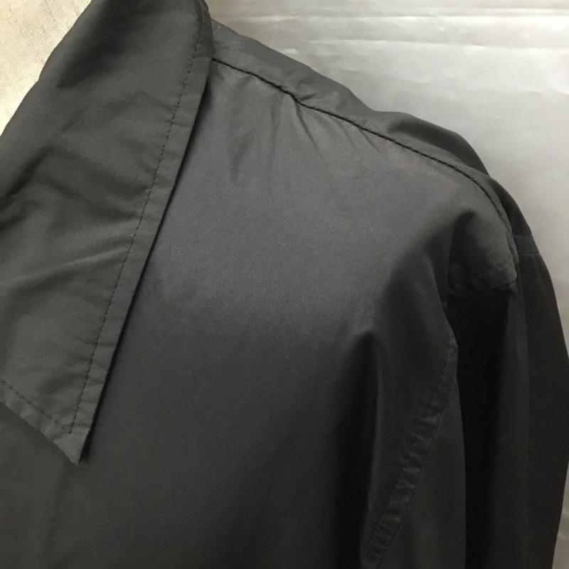 ステューシー STUSSY ジャケット、上着 ジャケット、ブレザー ロングジャケット カラージャケット アウター M ロゴ、文字 黒 / ブラック /  メンズ USED 古着 中古 10120112