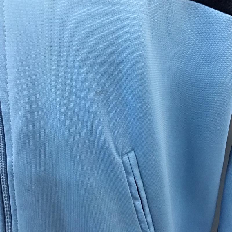 アディダス adidas ジャケット、上着 ジャンパー、ブルゾン 70s 無地 紺 / ネイビー / X 水色 / ライトブルー /  メンズ USED 古着 中古 10121772