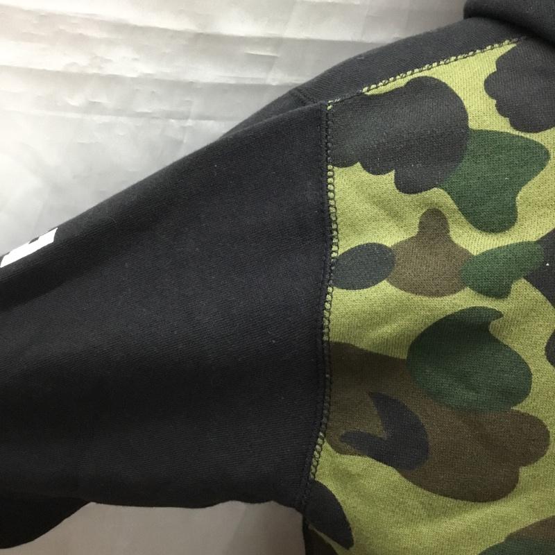 アベイシングエイプ A BATHING APE パーカー 長袖 ジップアップパーカー 長袖パーカー プリントスウェット L カモフラージュ柄・迷彩 マルチカラー / マルチカラー /  メンズ USED 古着 中古 10111291