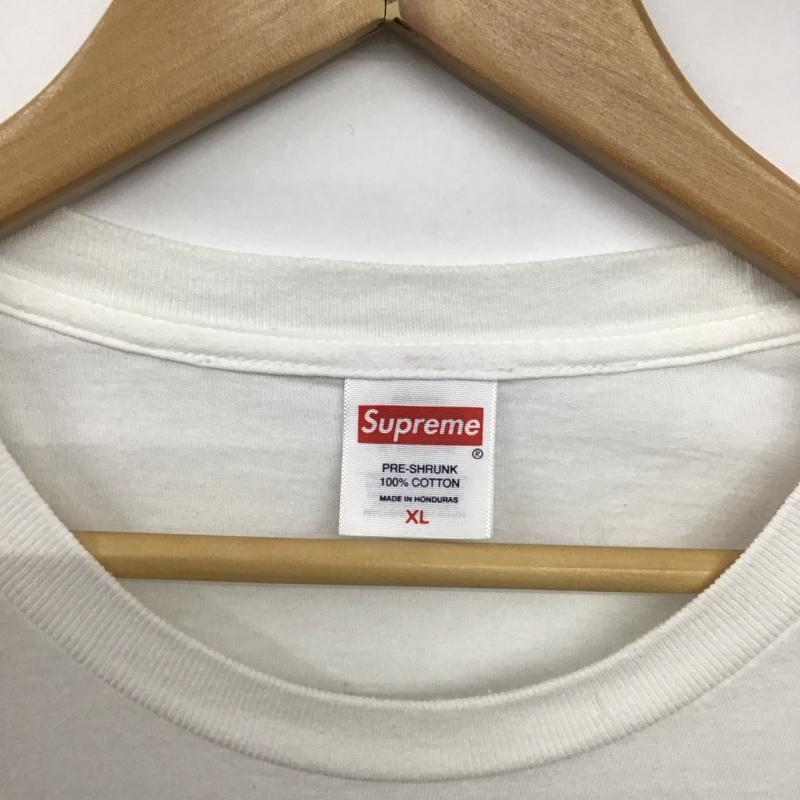 シュプリーム Supreme Tシャツ 半袖 2025SS DamienHirstTEE プリントTシャツ XL プリント 白 / ホワイト /  メンズ USED 古着 中古 10147265