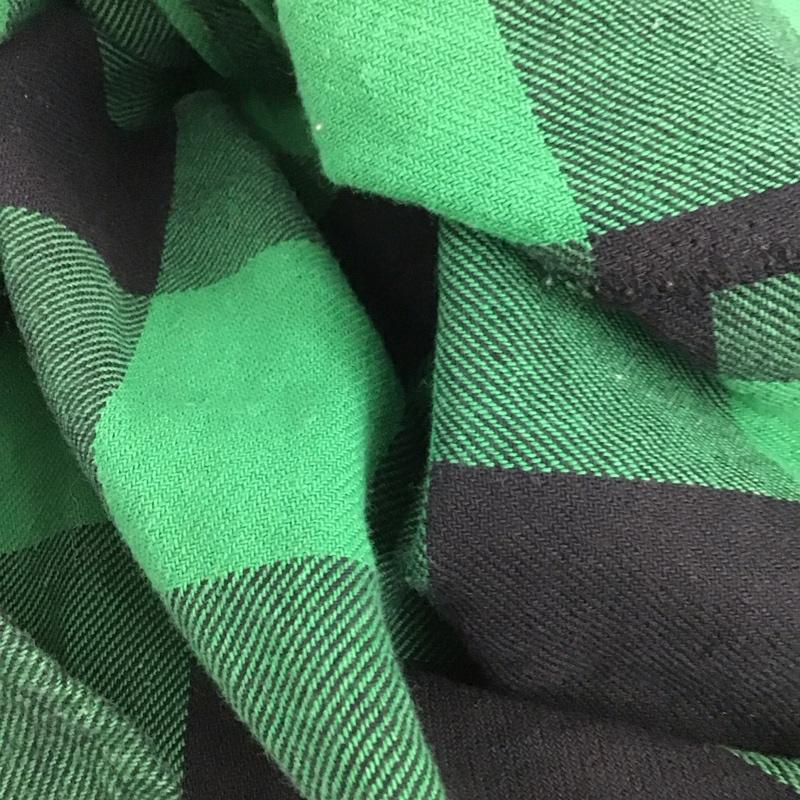 ロスコ ROTHCO シャツ、ブラウス 長袖 長袖シャツ チェックシャツ カラーシャツ 厚手 M チェック 黒 / ブラック / X 緑 / グリーン /  メンズ USED 古着 中古 10148229