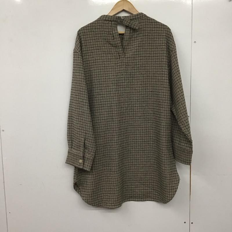 カスタネ Kastane ワンピース ひざ丈スカート K191533-21 長袖 FREE  マルチカラー / マルチカラー /  レディース USED 古着 中古 10145941