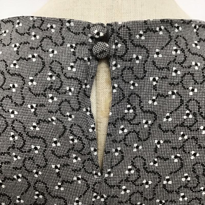 スナイデル SNIDEL ワンピース ロングスカート 半袖ロングワンピース 総柄 花柄 フレアスカート 0 総柄 灰 / グレー /  レディース USED 古着 中古 10113033