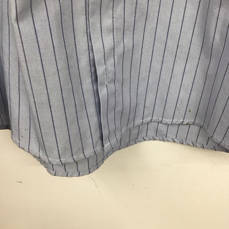 レッドキャップ RED KAP シャツ、ブラウス 半袖 半袖シャツ ストライプシャツ ポケットシャツ S ストライプ 水色 / ライトブルー /  メンズ USED 古着 中古 10129259