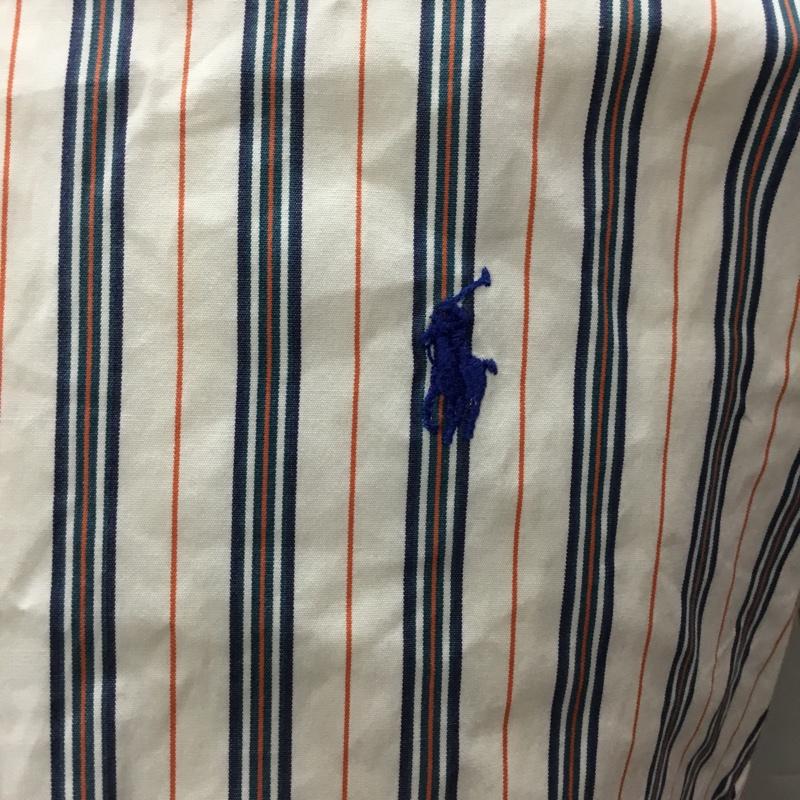 ラルフローレン RALPHLAUREN シャツ、ブラウス 長袖 HS-RL-GW0701 ボタンダウン ストライプ L ワンポイント マルチカラー / マルチカラー /  メンズ USED 古着 中古 10112911