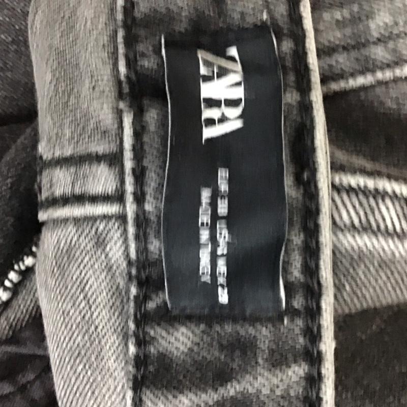 ザラ ZARA パンツ デニム、ジーンズ 38 無地 灰 / グレー /  レディース USED 古着 中古 10121414