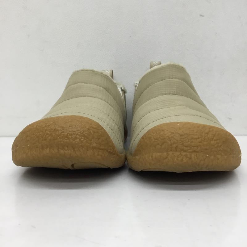 キーン KEEN スリッポン スリッポン HOWSER II SAFARI 23.5cm ロゴ、文字 ベージュ / ベージュ /  レディース USED 古着 中古 10144214
