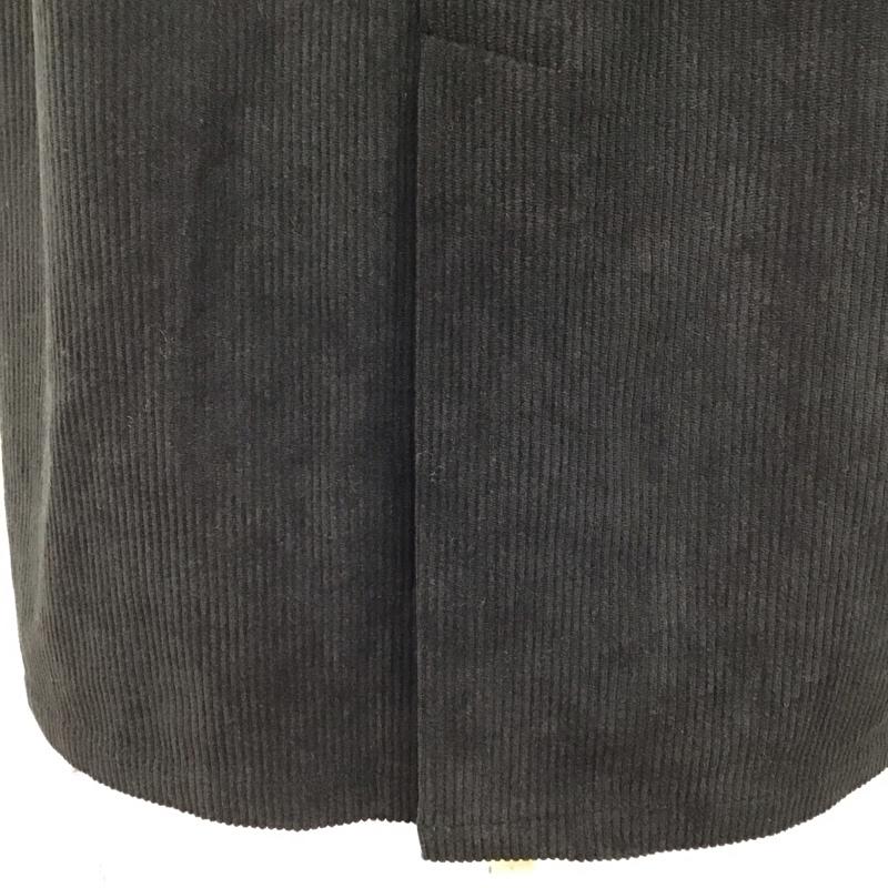 アデイインザライフ ユナイテッドアローズ A day in the life UNITED ARROWS スカート ロングスカート 6424-699-0136 コーデュロイ M 無地 黒 / ブラック /  レディース USED 古着 中古 10120303