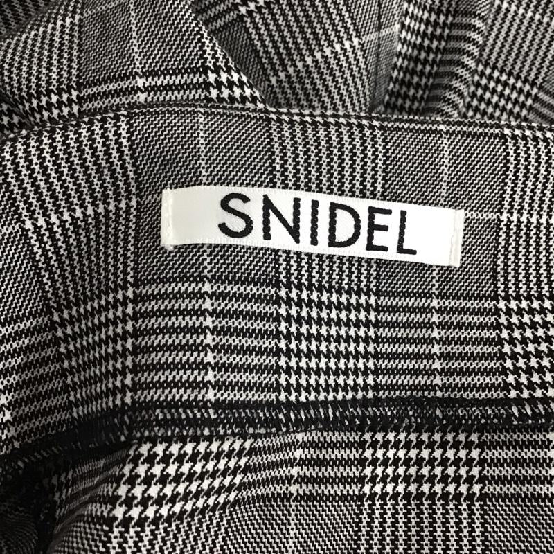 スナイデル SNIDEL ワンピース ロングスカート SWF0185027 0 チェック 灰 / グレー /  レディース USED 古着 中古 10117235