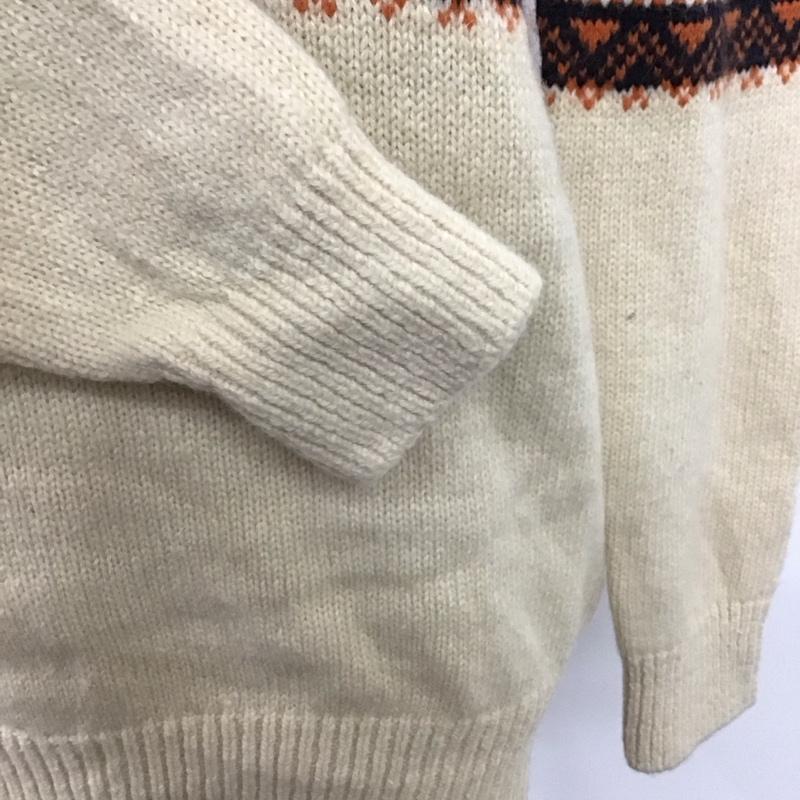 ビームス ハート BEAMS HEART ニット、セーター 長袖 長袖ニットカットソー ニット セーター クルーネックニット プリント マルチカラー / マルチカラー /  レディース USED 古着 中古 10116610