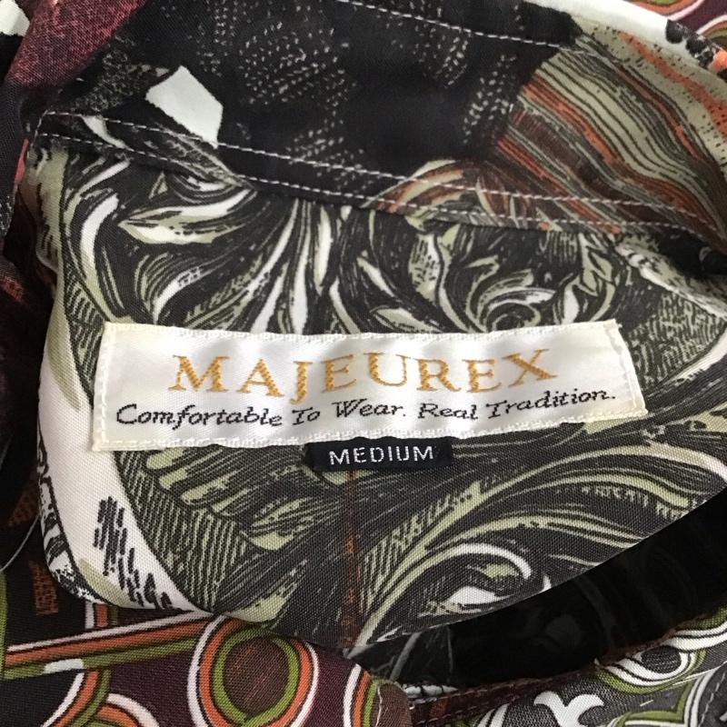 古着 USED シャツ、ブラウス 長袖 MEJEUREX 日本製 胸ポケット M 総柄 マルチカラー / マルチカラー /  メンズ USED 古着 中古 10107664