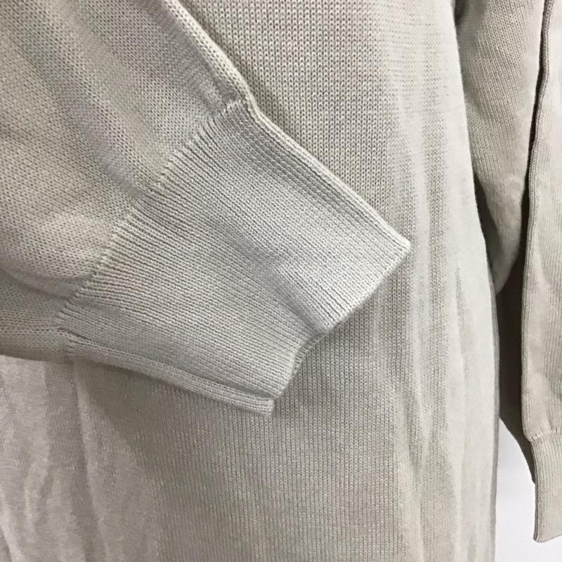 ローリーズファーム LOWRYS FARM ワンピース ロングスカート LF720016 長袖ニットロングワンピース クルーネック FREE 無地 ベージュ / ベージュ /  レディース USED 古着 中古 10122420
