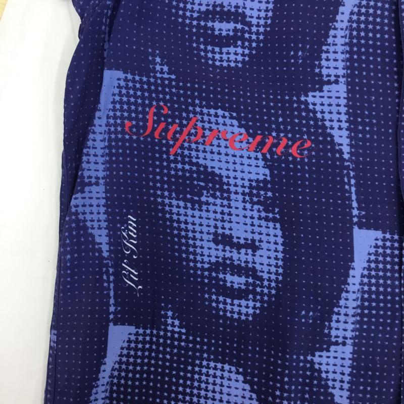 シュプリーム Supreme シャツ、ブラウス 半袖 Supreme 22SS LIL KIM SHIRT M 総柄 青 / ブルー / X 水色 / ライトブルー / X 赤 / レッド /  メンズ USED 古着 中古 10127969