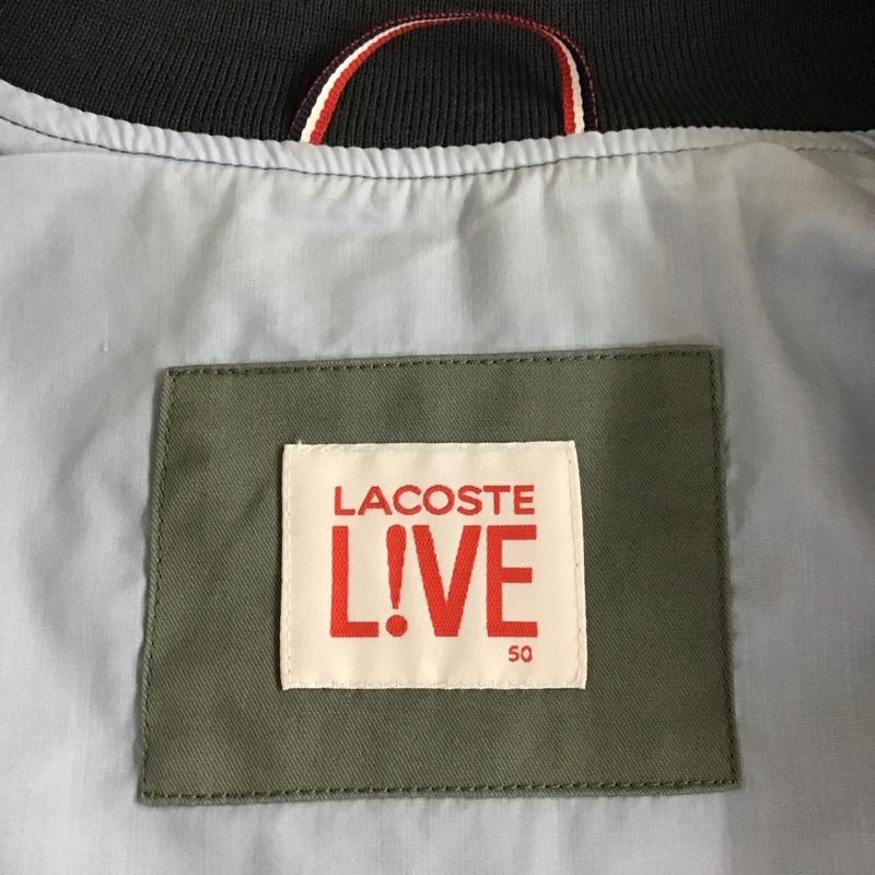 ラコステ ライブ LACOSTE L!VE ジャケット、上着 ジャンパー、ブルゾン BH2390 ワニ ワッペン ワンポイント 灰 / グレー /  メンズ USED 古着 中古 10119791