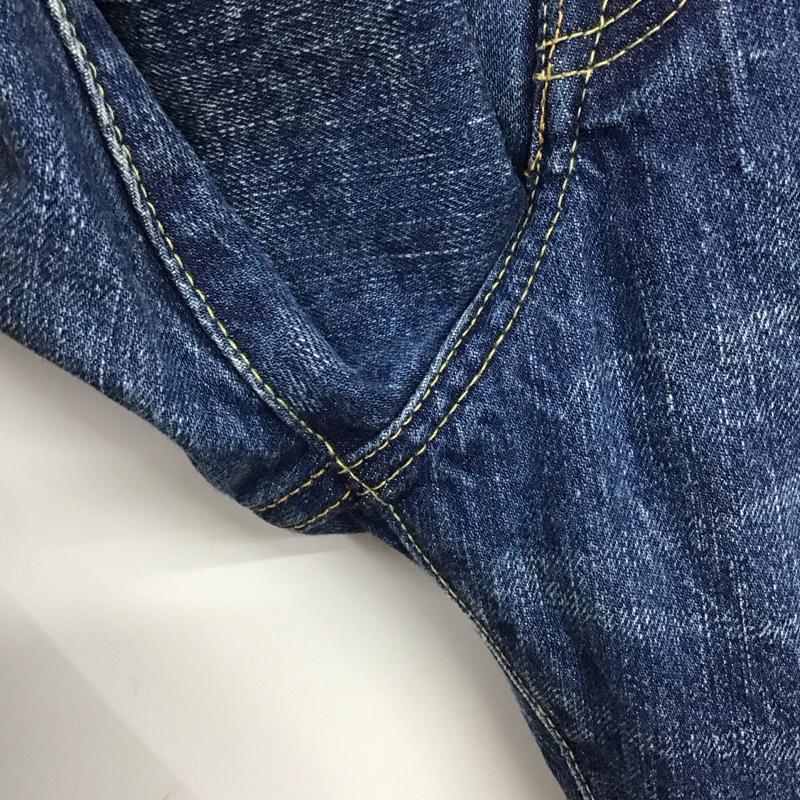 テンダーロイン TENDERLOIN パンツ デニム、ジーンズ デニムパンツ ワイドパンツ カジュアルパンツ 38 無地 インディゴ / インディゴ /  メンズ USED 古着 中古 10115941