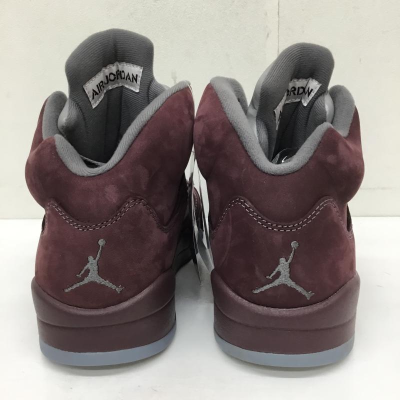 ナイキ NIKE スニーカー スニーカー DZ4131-600 Nike Air Jordan 5 Retro SE Burgundy ナイキ エアジョーダン5 レトロ SE バーガンディ 27.0cm ロゴ、文字 灰 / グレー / X えんじ / ワインレッド /  メンズ USED 古着 中古 10122746