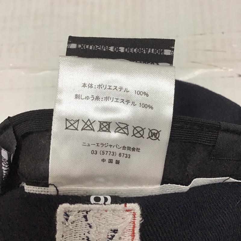 ニューエラ NEW ERA 帽子 キャップ 59FIFTY MLBオンフィールド アトランタ ブレーブス ロード ロゴ、文字 紺 / ネイビー /  メンズ USED 古着 中古 10117956