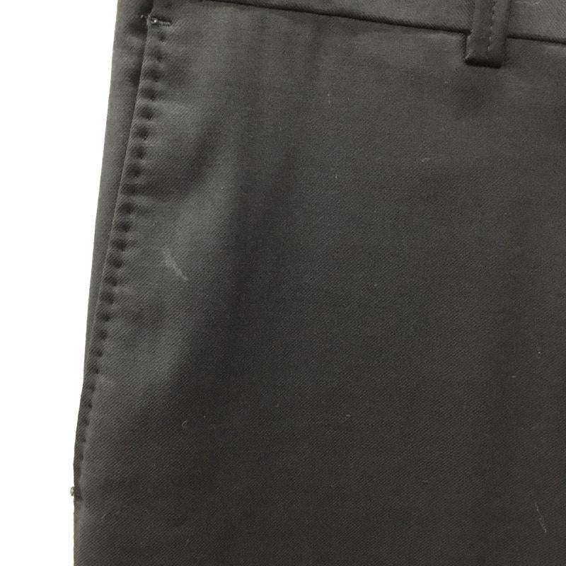 エヌハリウッド N.HOOLYWOOD パンツ スラックス 807peg スラックス スリムパンツ カジュアルパンツ 36 無地 黒 / ブラック /  メンズ USED 古着 中古 10115745