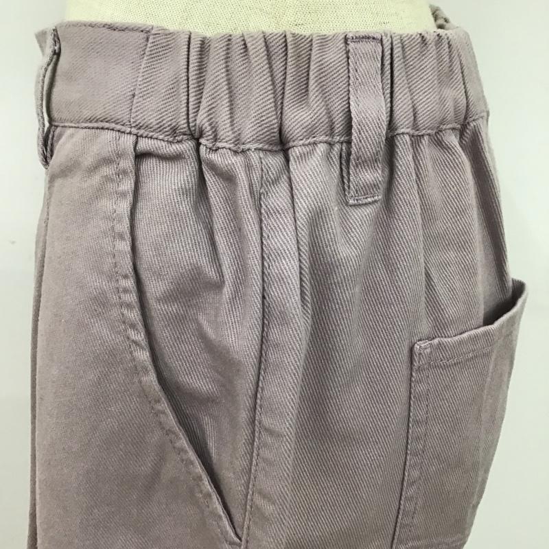 スタディオクリップ studio CLIP ボトムス ボトムス L 無地 紫 / パープル /  レディース USED 古着 中古 10106173