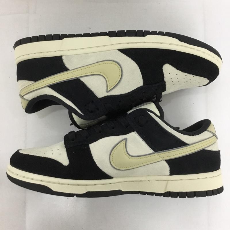 ナイキ NIKE スニーカー スニーカー DV3054 001 WMNS DUNK LOW LX 28cm 箱有 28.0cm ロゴ、文字 黒 / ブラック / X アイボリー / アイボリー /  メンズ USED 古着 中古 10128873