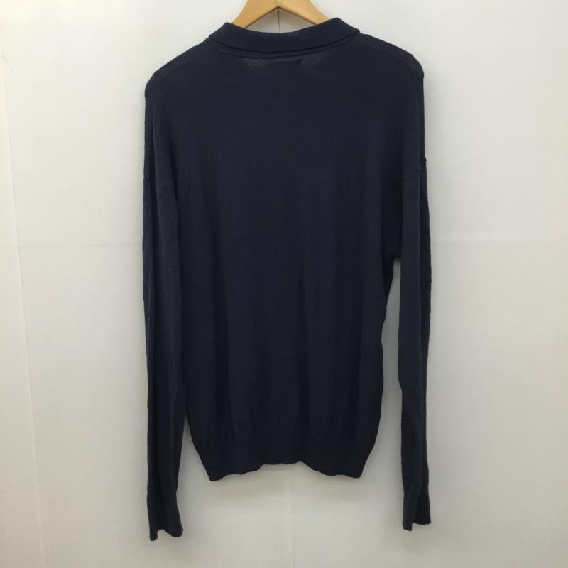 ステューシー STUSSY ジャケット、上着 ジャケット、ブレザー 23ss　LIGHT　WEIGHT　LS　ZIP　POLO L 刺繍 X ワンポイント 紺 / ネイビー /  メンズ USED 古着 中古 10122742