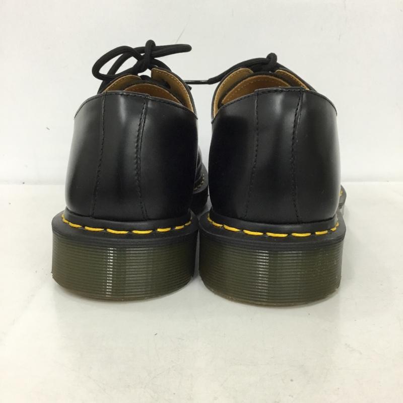 ドクターマーチン Dr.Martens 革靴 革靴 AW004 1461 3ホール UK8 US：9 無地 黒 / ブラック /  メンズ USED 古着 中古 10148412