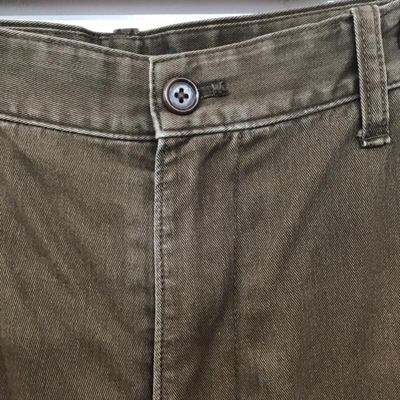 エディーバウアー Eddie Bauer パンツ デニム、ジーンズ デニムパンツ ワイドパンツ カジュアルパンツ 33インチ 無地 茶 / ブラウン /  メンズ USED 古着 中古 10139562