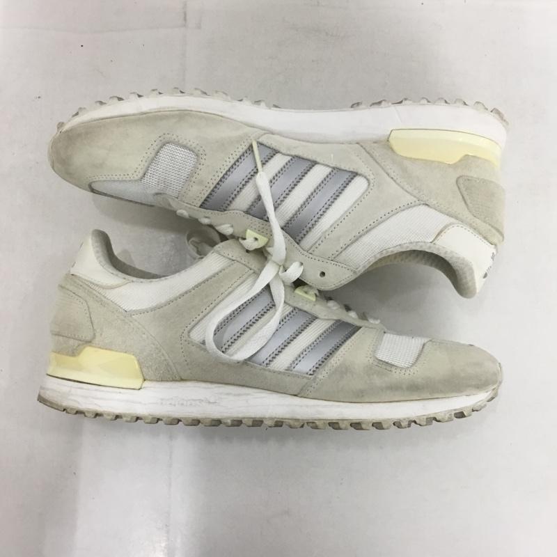 アディダス adidas スニーカー スニーカー BB1217 27.5cm 27.5cm ロゴ、文字 白 / ホワイト / X 銀 / シルバー /  メンズ USED 古着 中古 10149438