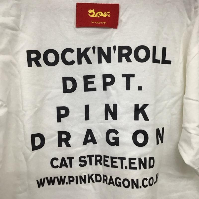 クリームソーダ CREAMSODA Tシャツ 半袖 半袖カットソー プリントTシャツ クルーネックカットソー M プリント 白 / ホワイト /  メンズ USED 古着 中古 10133356