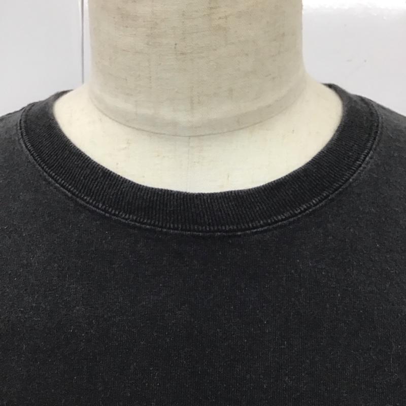 カーハート Carhartt Tシャツ 半袖 半袖カットソー プリントTシャツ クルーネックカットソー L ロゴ、文字 黒 / ブラック /  メンズ USED 古着 中古 10115716