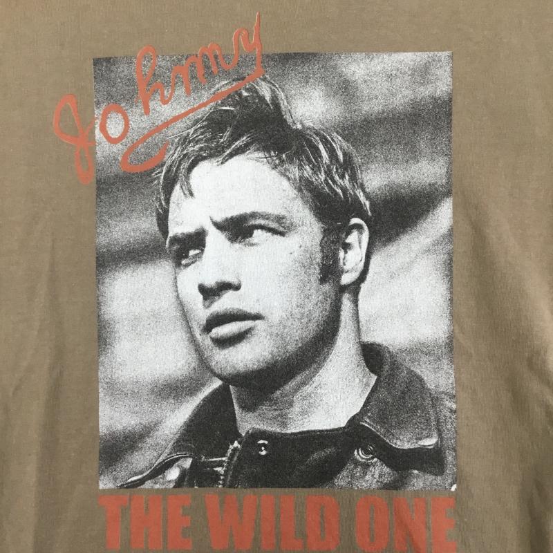 マックヒル McHILL Tシャツ 半袖 TOYS McCOY Tシャツ THE WILD ONE MARLON BRANDO AS JOHNNY TMC2115 M プリント 茶 / ブラウン /  メンズ USED 古着 中古 10129795