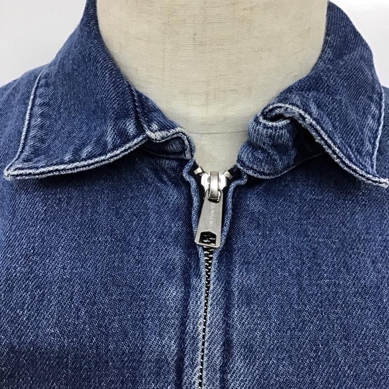 カーハート Carhartt ジャケット、上着 ジャケット、ブレザー I024882 madison jacket デニム マディソンジャケット M ワンポイント 青 / ブルー /  メンズ USED 古着 中古 10121311